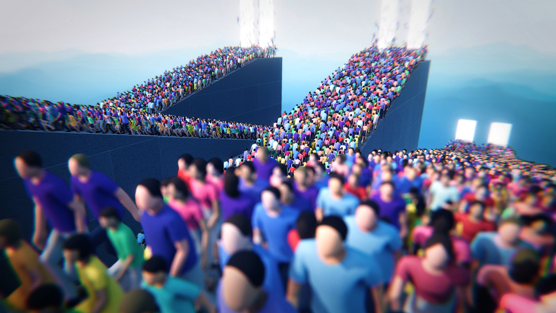 Crowd Simulation Image